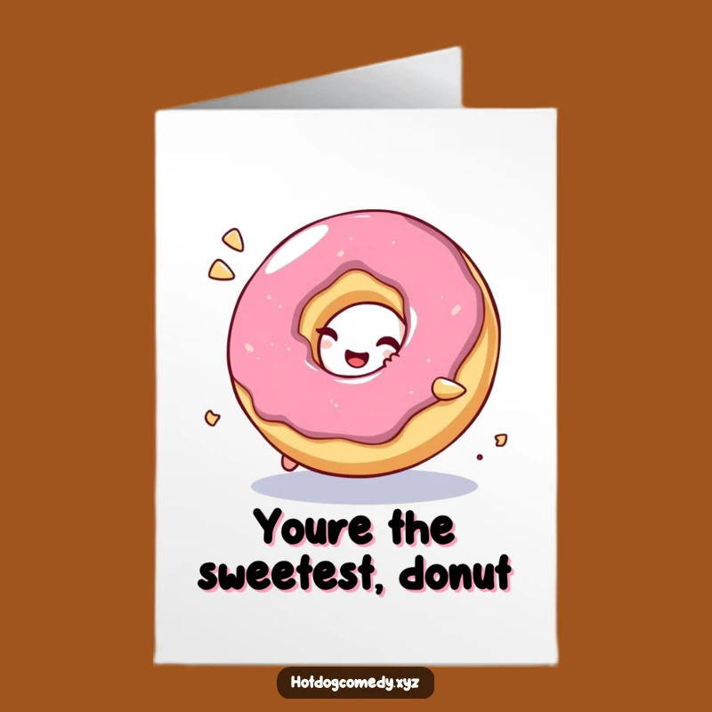 Free Printable Grateful Donut Thank You Card - Giggling Roll Downloadable Gift